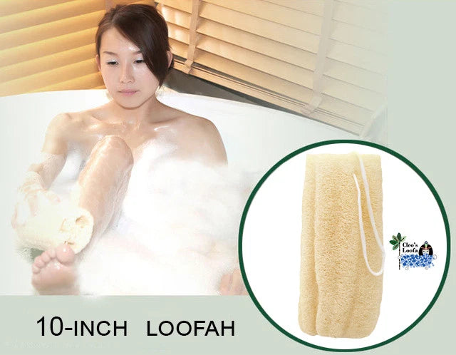 Large Natural Loofah Sponge | Exfoliating Bath Sponge | Shower Luffa
