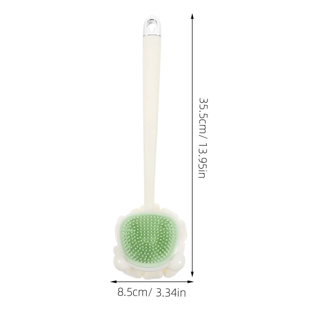 Bath Brush Shower Scrubber for Cleaning Bathroom with Long Handle