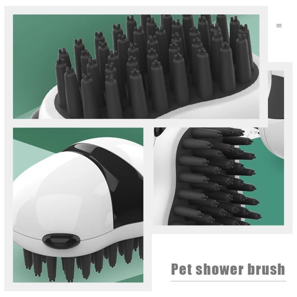 Dog Massage Brush Dog Bath Brush Pet Bathing Brush Pet Cleaning Supplies