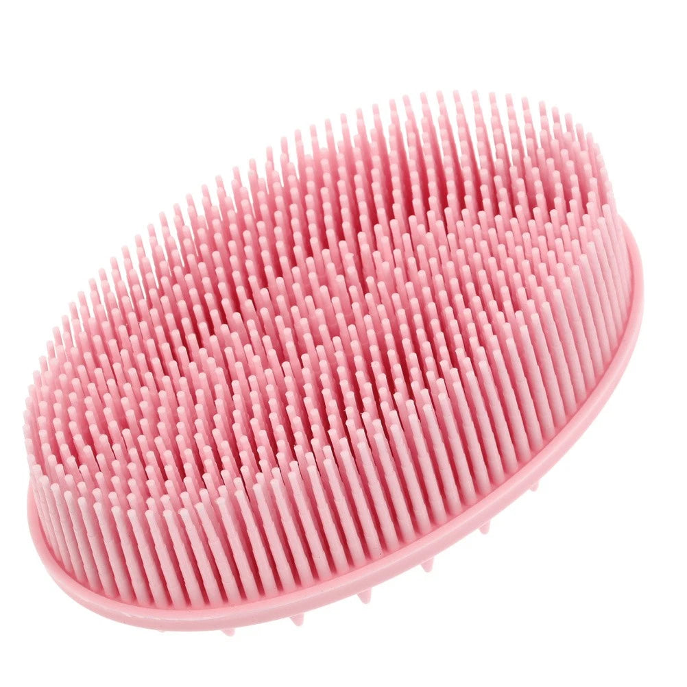 Bathroom Silicone Bath Scrubber Brush Scrub Massage Bath Tool Bath Brush