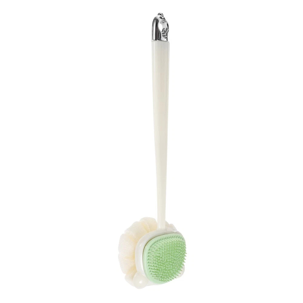 Bath Brush Exfoliating Body Scrubber Shower with Long Handle Wash
