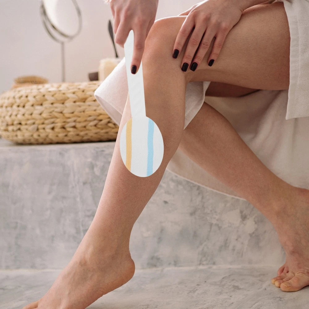 Double-head Shower Brush Man Long Handle Bath Back Cleaning Washing