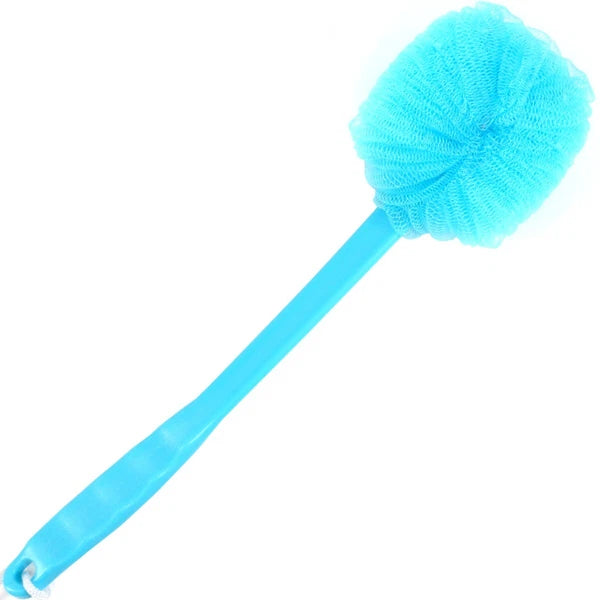 BACK SHOWER SCRUBBER Small/Large Soft Brush Loofah Sponge LONG HANDLE Bath Body