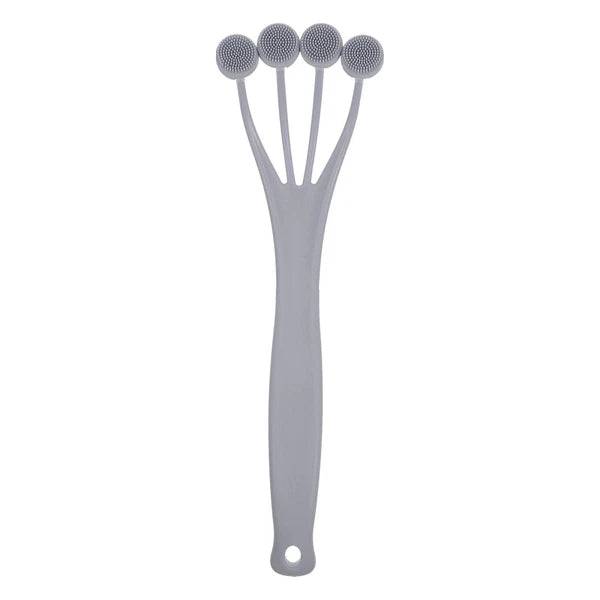 Exfoliating Bath Brush Back Scrubber Bathing Long Handle for Shower