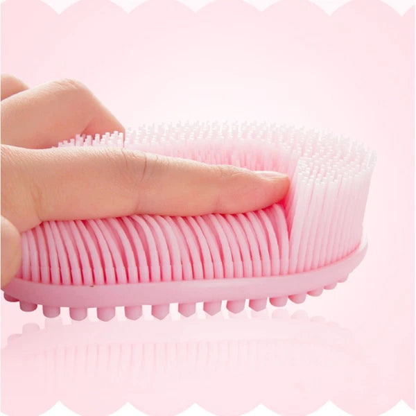 Bath Brush Body Exfoliator Silicone Shower Skin Scrubber