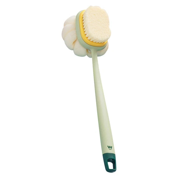 Double Side Bath Brush Body Scrubber Long Handle Back Scrubber Scrub Bath