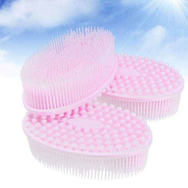 Bath Brush Body Scrubber Exfoliator Exfoliating Silicone