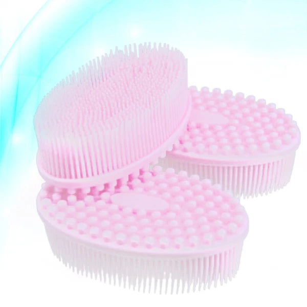 Bath Brush Body Scrubber Exfoliator Exfoliating Silicone