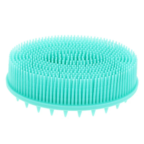 Silicone Baby Bath Hair Brush Infant Massage Exfoliation Shower Brush Scrubber