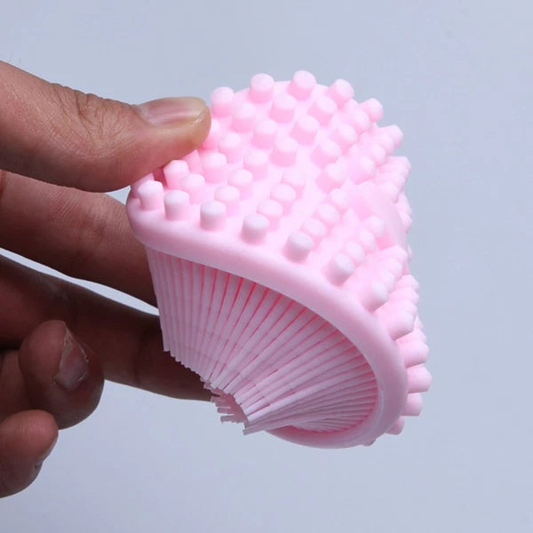 Bath Brush Body Exfoliator Silicone Shower Skin Scrubber