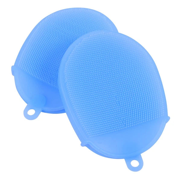 2 Pcs Bath Brush Newborn Child Shower for Cleaning Body Scrubber