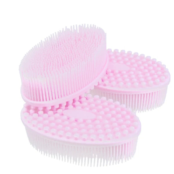 Bath Brush Body Scrubber Exfoliator Exfoliating Silicone