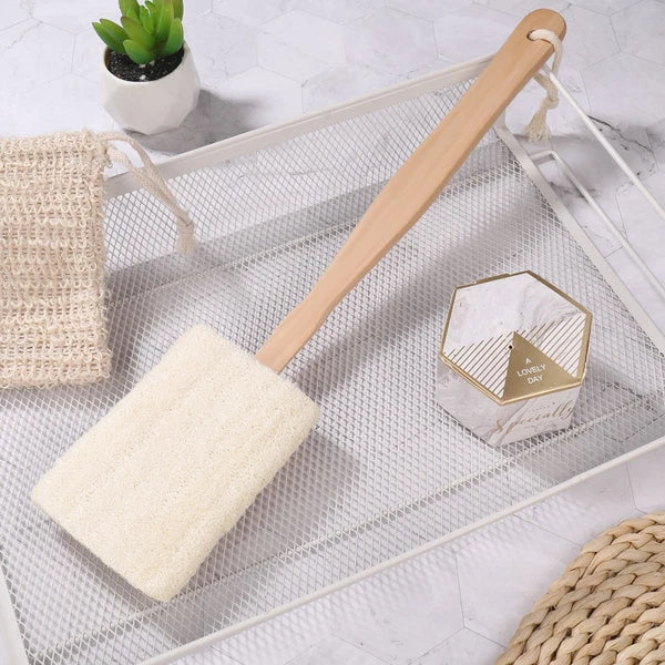 Loofah Bath Brush Exfoliating Shower Brushes Scrubber for Cleaning Man