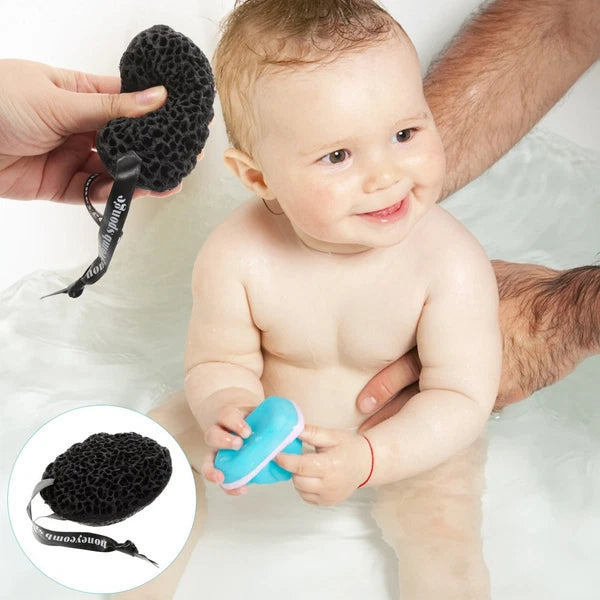 6 Pcs Sponge Bath Wipe Man Shower Body Scrubber Exfoliating Sponges for