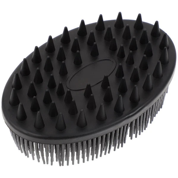 Double-sided Baby Shower Brush Silicone Body Scrubber Bath Massage Brush