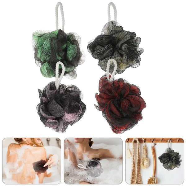 4 Pcs Back Baby Multi-functional Exfoliating Bath Brush Accessories