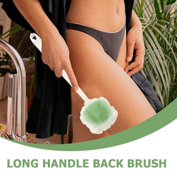 Bath Brush Shower Scrubber for Cleaning Bathroom with Long Handle