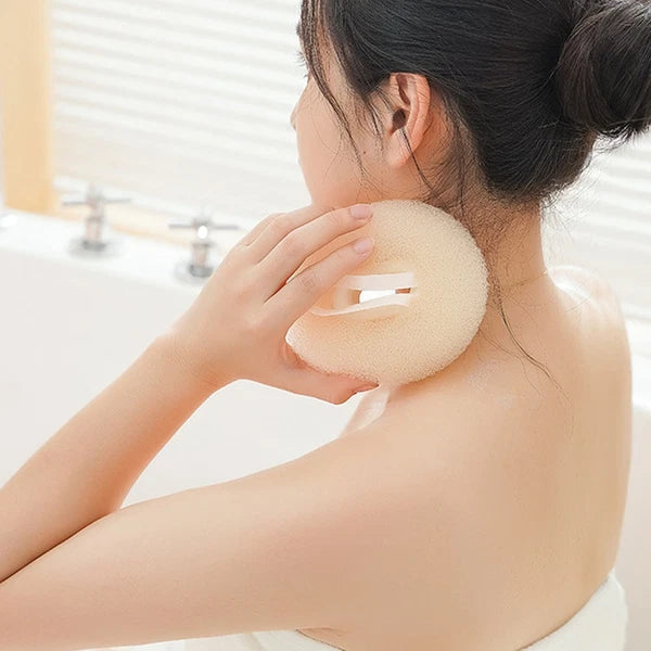 2 Pcs Bath Ball Brush Travel Cleaning Scrubber Exfoliating Shower