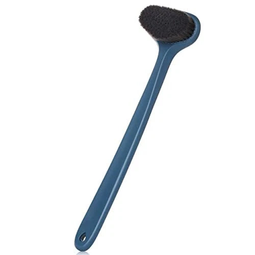 Back Scrubber Body Brush for Bathroom Shower with Long Handle and Soft Bristles