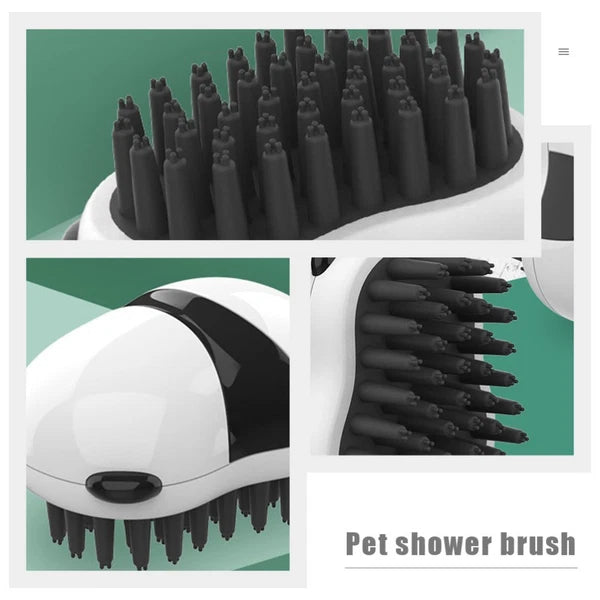 Dog Massage Brush Dog Bath Brush Pet Bathing Brush Pet Cleaning Supplies