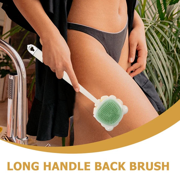 Back Brush Long Handle Shower Bath Brush Back Scrubber Exfoliation Shower Brush