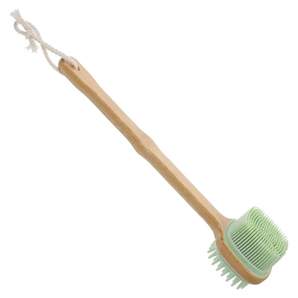 Bath Brush Elderly Miss Exfoliating Back Scrubber Silicone for Body