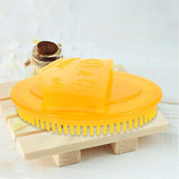 2 Pcs Multifunctional Massage Brush Scrubbing with Handle Back Shower