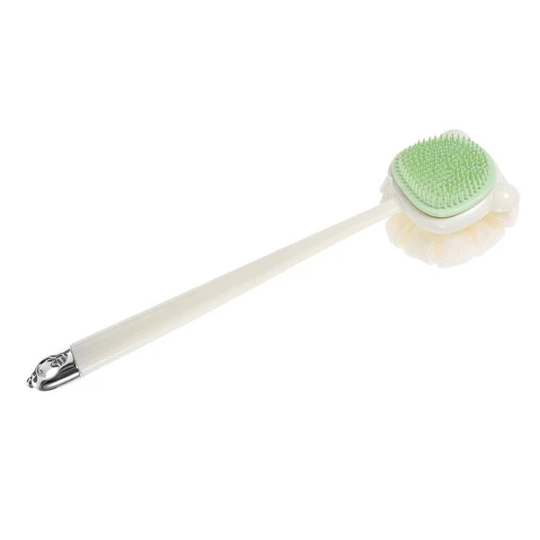 Bath Brush Exfoliating Body Scrubber Shower with Long Handle Wash