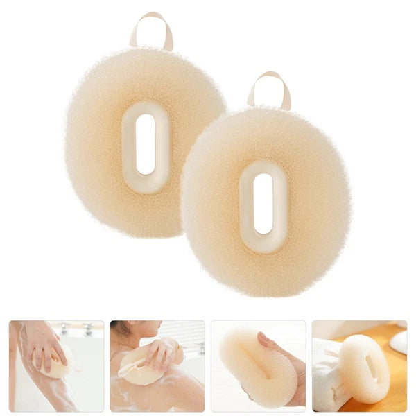 2 Pcs Bath Ball Brush Travel Scrubber for Shower Bathball Loofah