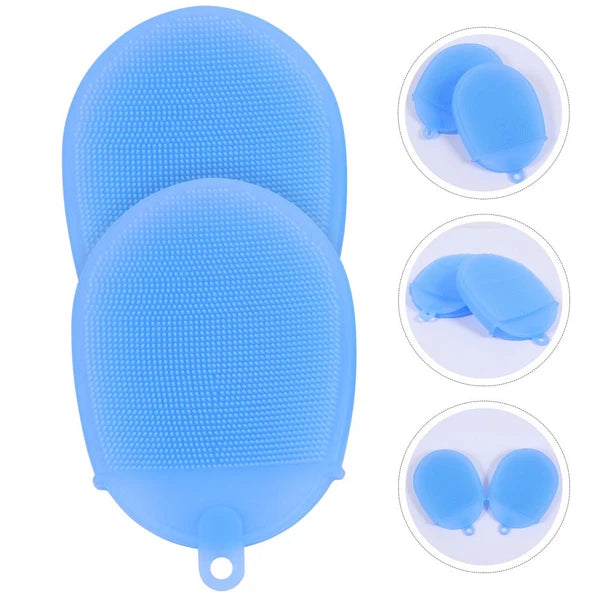 2 Pcs Bath Brush Child Newborn Body Scrubbers Brushes for Shower