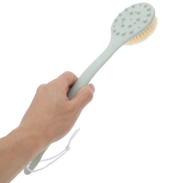 Shower Brush Long Handle Body Scrubber Back Cleaning Brush Bathing Tool for