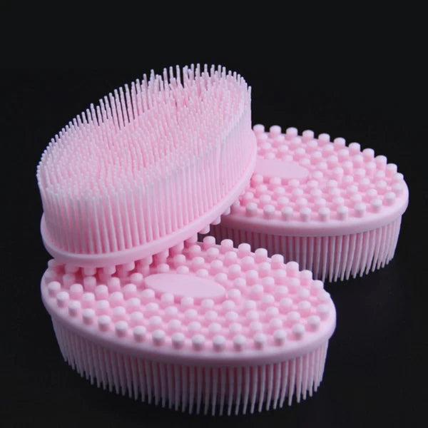 Bath Brush Body Scrubber Exfoliator Exfoliating Silicone