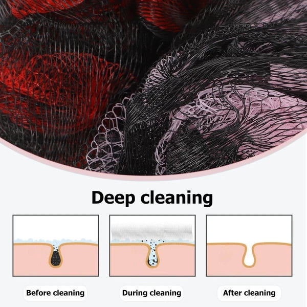 4 Pcs Back Baby Multi-functional Exfoliating Bath Brush Accessories