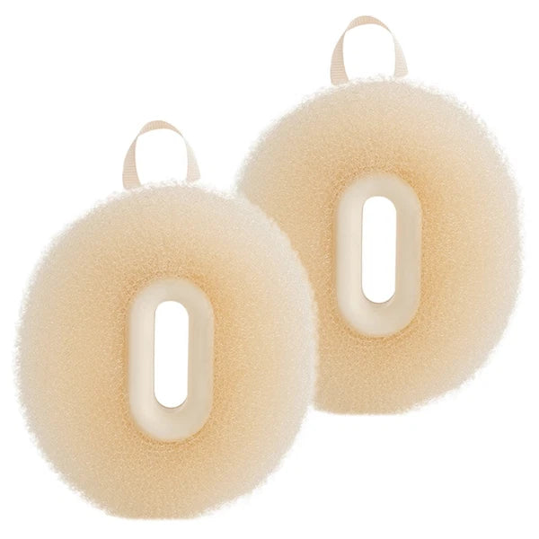 2 Pcs Bath Ball Brush Travel Cleaning Scrubber Exfoliating Shower