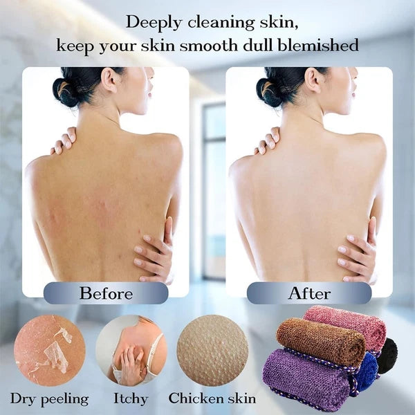 5 Pieces African Net Sponge with Handles