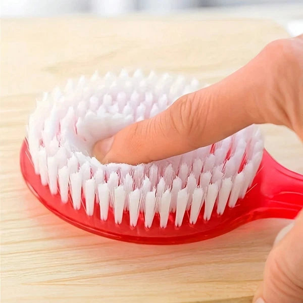 Long Handle Shower Body Bath Brush Skin Back Massage Scrubber Bathroom Tool - UK