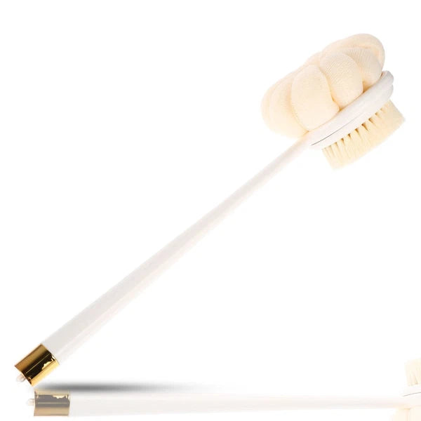 Bath Scrub Cleaning Brush Body Shower Scrubber Wash Baby Back with Long Handle