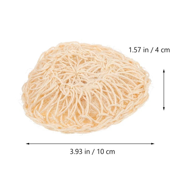 2 Pcs Sisal Bath Brush Body Scrub Balls Man Mother Scrubber Products