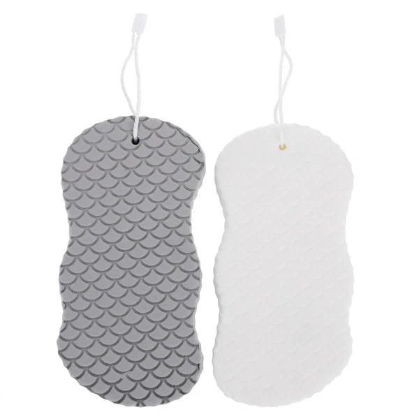 2 Pcs Baby Bath Sponge Shower Puff Sponges for Kids Toddler Brush