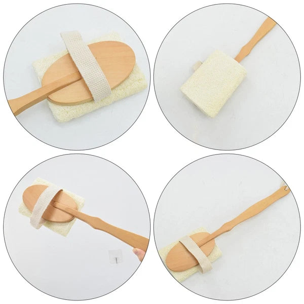 Bath Brush Miss Comfortable Skin Exfoliating Loofah Sponge Scrubber