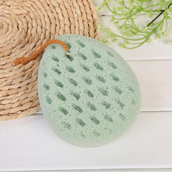 2 Pcs Shower Wipe Soft Bath Sponge Bathtub Scrubber Brush Exfoliating