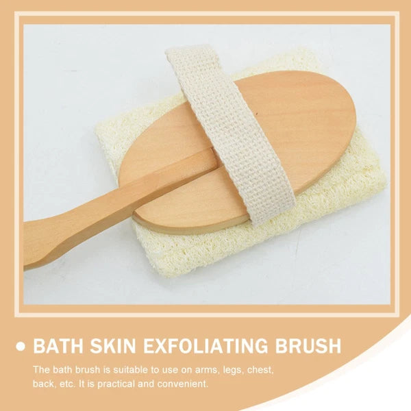 Bath Brush Miss Comfortable Skin Exfoliating Loofah Sponge Scrubber