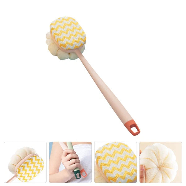 Shower Back Brush Back Clean Brush Long Handle Body Scrubber Body Bathing Tool