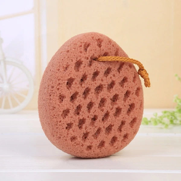 2 Pcs Shower Wipe Soft Bath Sponge Bathtub Scrubber Brush Exfoliating