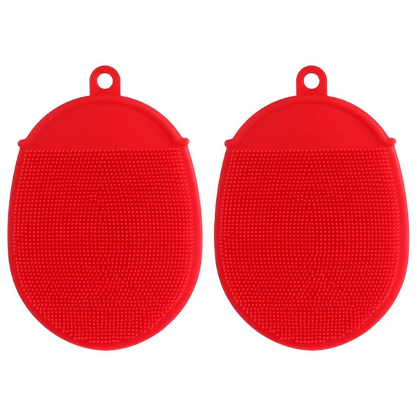 2 Pcs Bath Brush Newborn Child Shower for Cleaning Body Scrubber