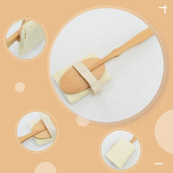 Bath Brush Miss Shower Handle Body Skin Cleaning Comfortable Scrubber