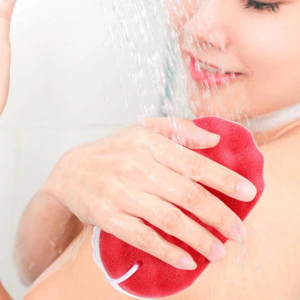 6Pcs Bath Sponge Shower Bathing Brush Body Cleaning Scrubber for Kids Adults