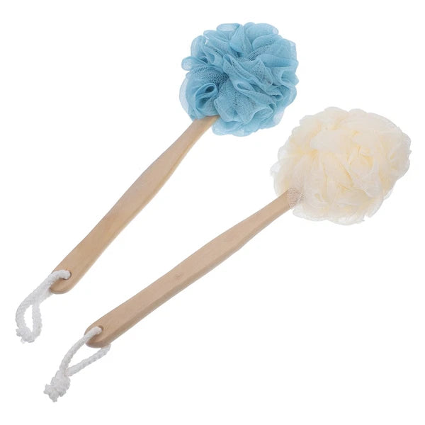 2 Pcs Baby Miss Handle Bath Brush Brushes Shower Long Handles for Elderly