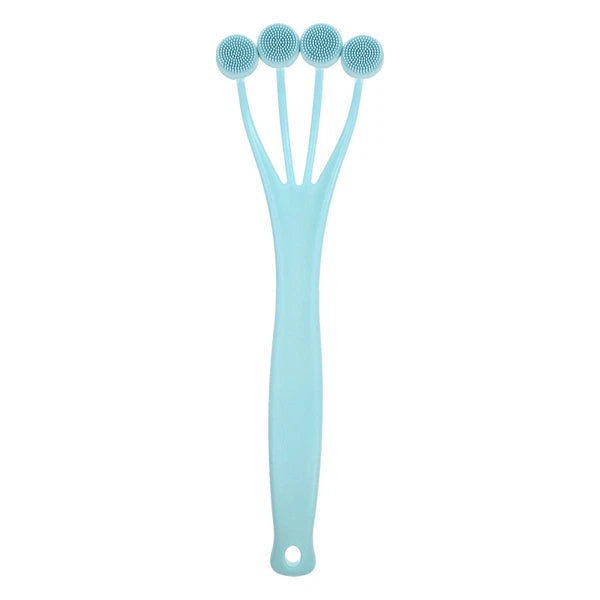 Exfoliating Bath Brush Shower Back Scrubber Long Handle Body for