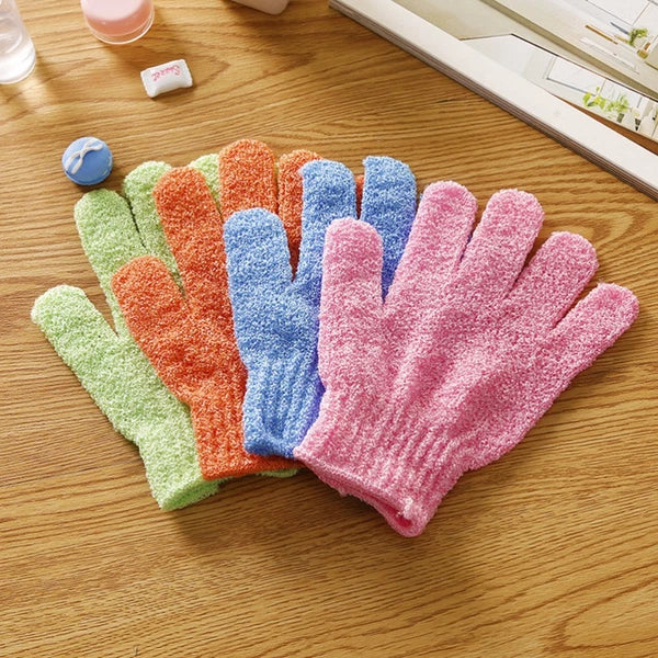 5 Pairs Bath Gloves Dead Skin Scrubber Shower Accessories Body Brush